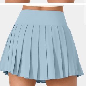 Halara Women's Breezeful Blue Pleated Quick Dry Tennis Skirt Size S